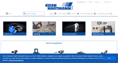 Desktop Screenshot of eisen-hartmann.de